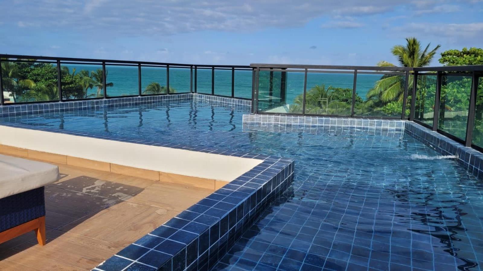 Апартаменты Flat Beira Mar Maracaipe- Порту-де-Галиньяш Экстерьер фото