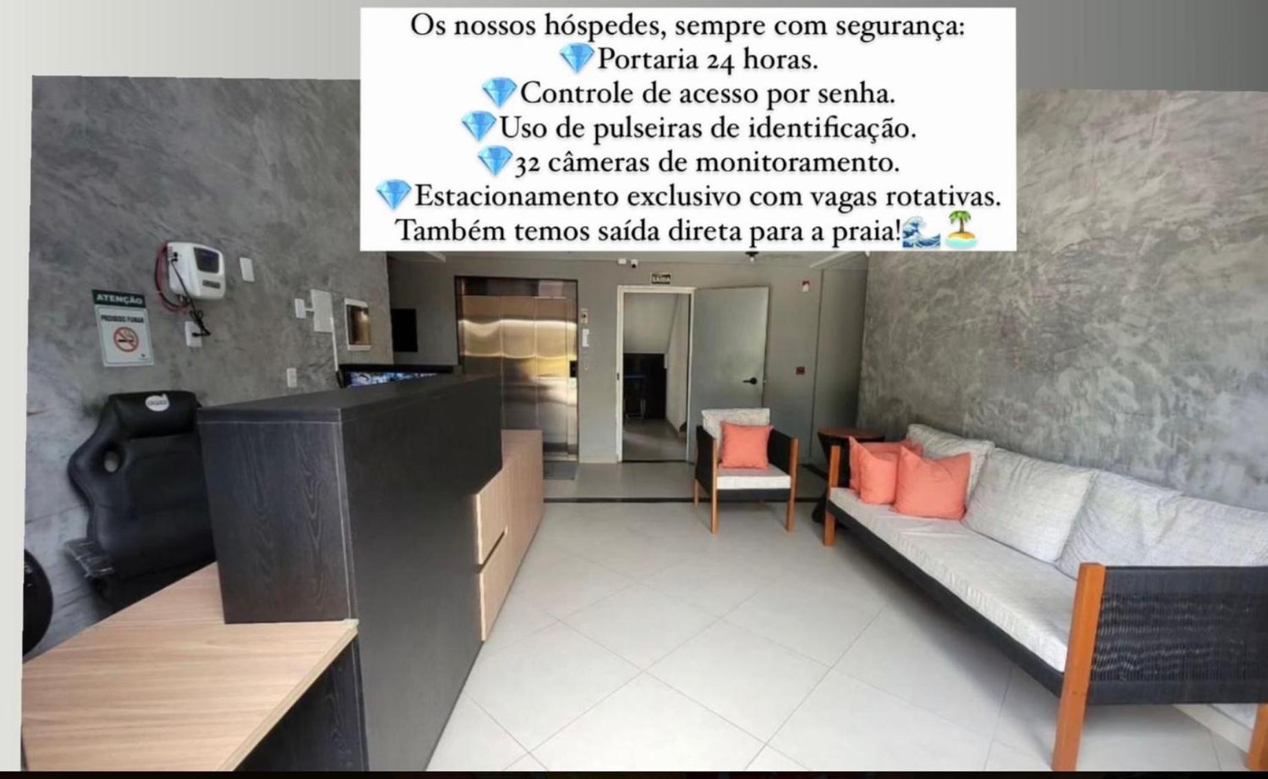 Апартаменты Flat Beira Mar Maracaipe- Порту-де-Галиньяш Экстерьер фото