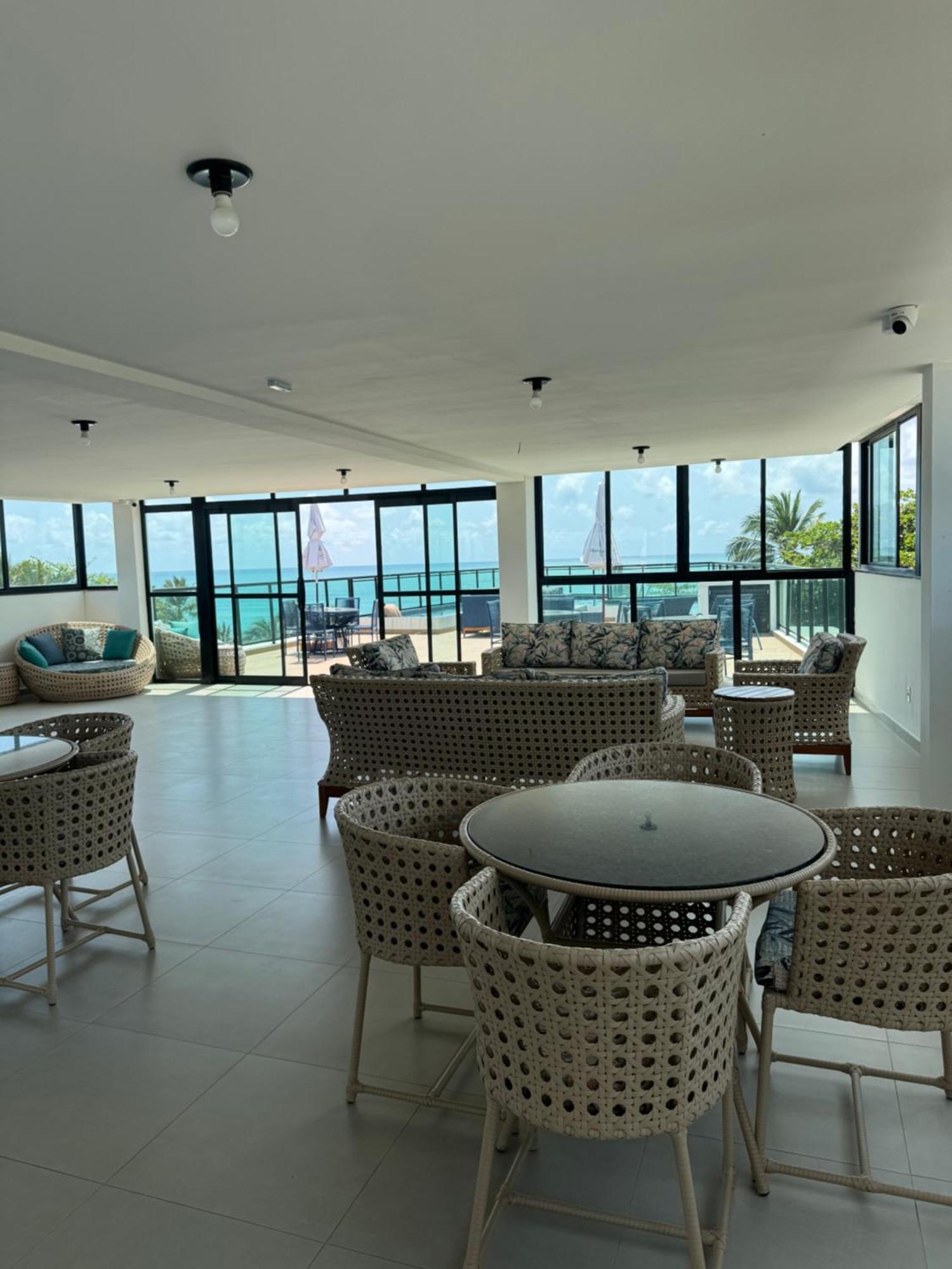 Апартаменты Flat Beira Mar Maracaipe- Порту-де-Галиньяш Экстерьер фото