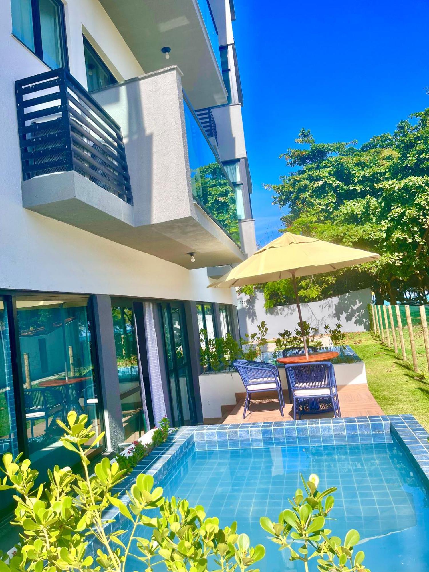 Апартаменты Flat Beira Mar Maracaipe- Порту-де-Галиньяш Экстерьер фото