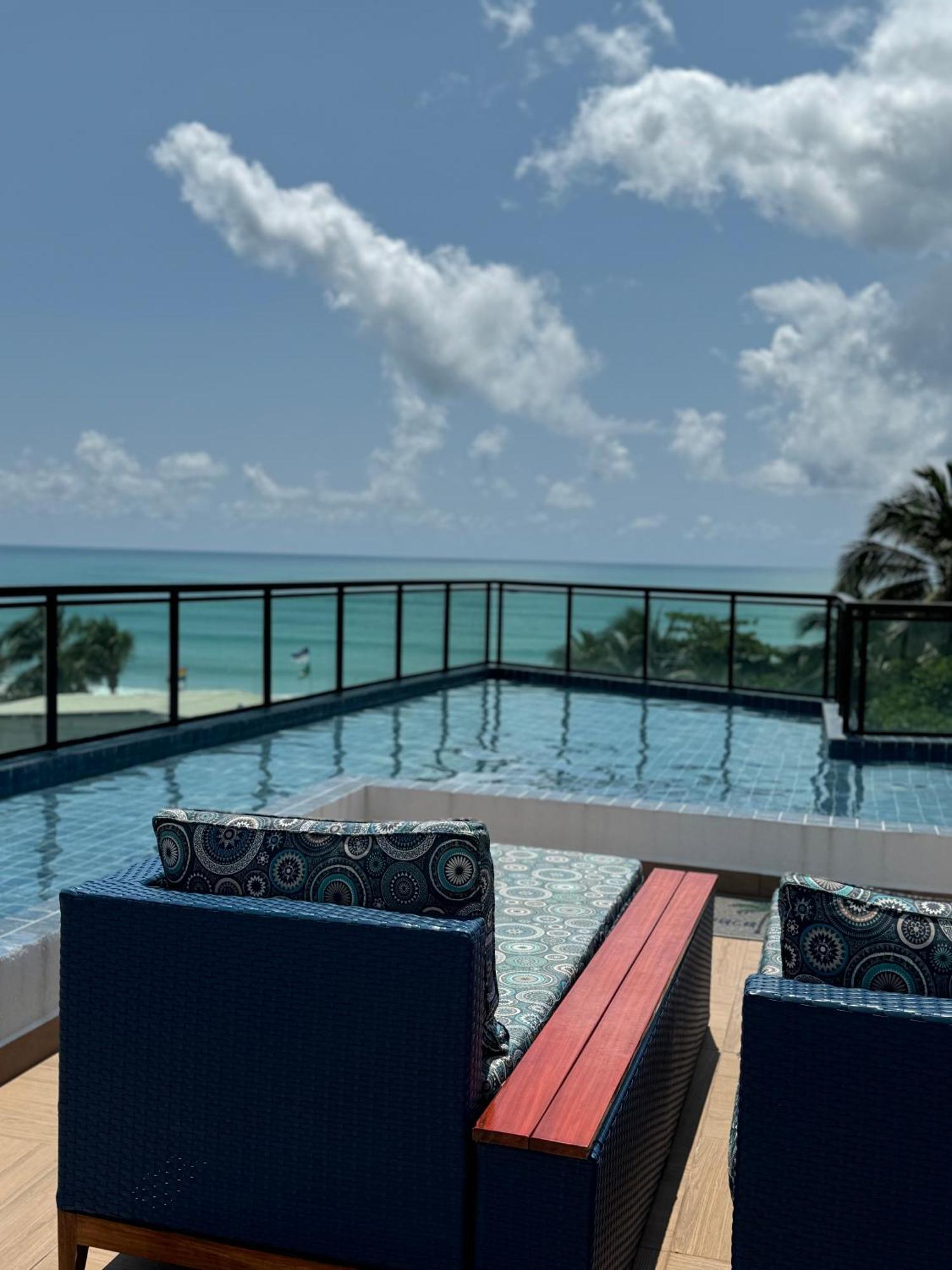 Апартаменты Flat Beira Mar Maracaipe- Порту-де-Галиньяш Экстерьер фото